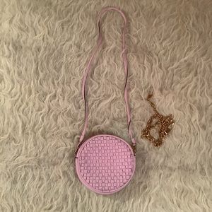 Leghila Lilac Circle Crossbody Bag